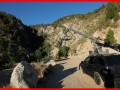 wide crane shot mountains